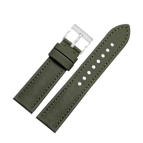 Eoyajsze Nylon Uhrenarmband 18mm-24mm, Farbe 1, 23mm von Eoyajsze