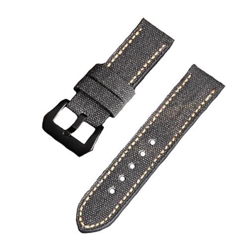 Eoyajsze Uhrenarmband aus Nylon-Leinen, 22 mm, Nylon Eoyajsze Uhrenarmband aus Nylon-Leinen, 22 mm, Nylon von Eoyajsze