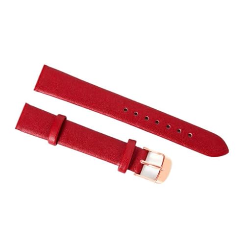 Eoyajsze Uhrenarmband aus echtem Leder, 10–22mm, Farbe 14, 16mm Eoyajsze Uhrenarmband aus echtem Leder, 10–22mm, Farbe 14, 16mm von Eoyajsze