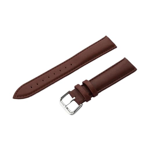 Eoyajsze Uhrenarmband aus echtem Leder, 12–24mm, Dunkelbraun, 24mm Eoyajsze Uhrenarmband aus echtem Leder, 12–24mm, Dunkelbraun, 24mm von Eoyajsze