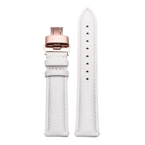 Eoyajsze Uhrenarmband aus echtem Leder, 12–26mm, Farbe 13, 18mm Eoyajsze Uhrenarmband aus echtem Leder, 12–26mm, Farbe 13, 18mm von Eoyajsze