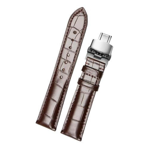 Eoyajsze Uhrenarmband aus echtem Leder, 13–22mm, Farbe 7, 20mm Eoyajsze Uhrenarmband aus echtem Leder, 13–22mm, Farbe 7, 20mm von Eoyajsze