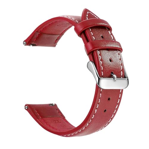 Eoyajsze Uhrenarmband aus echtem Leder, 18/20/22mm, Farbe 10-Roségold, 20mm Eoyajsze Uhrenarmband aus echtem Leder, 18/20/22mm, Farbe 10-Roségold, 20mm von Eoyajsze