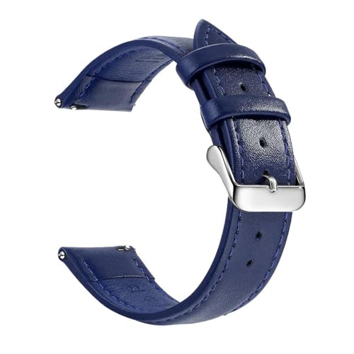 Eoyajsze Uhrenarmband aus echtem Leder, 18/20/22mm, Farbe 7-Roségold, 22mm Eoyajsze Uhrenarmband aus echtem Leder, 18/20/22mm, Farbe 7-Roségold, 22mm von Eoyajsze