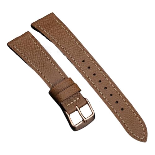 Eoyajsze Uhrenarmband aus echtem Leder, 18–22mm, Farbe 7, 18mm Eoyajsze Uhrenarmband aus echtem Leder, 18–22mm, Farbe 7, 18mm von Eoyajsze