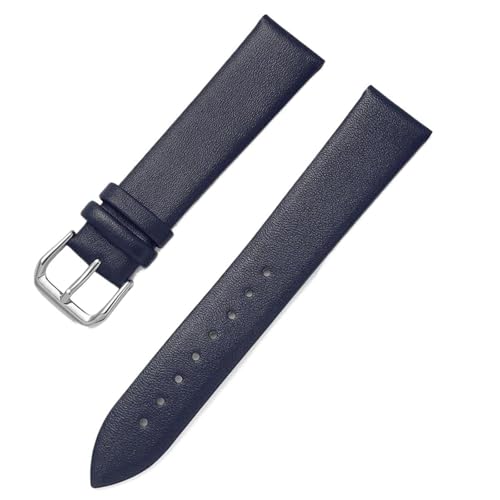 Eoyajsze Uhrenarmband aus echtem Leder, 8mm – 22mm, Dunkelblau, 8mm Eoyajsze Uhrenarmband aus echtem Leder, 8mm – 22mm, Dunkelblau, 8mm von Eoyajsze