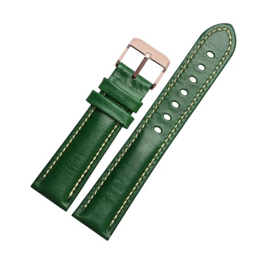 Eoyajsze Uhrenarmband aus echtem Leder, Farbe 3, 22mm von Eoyajsze