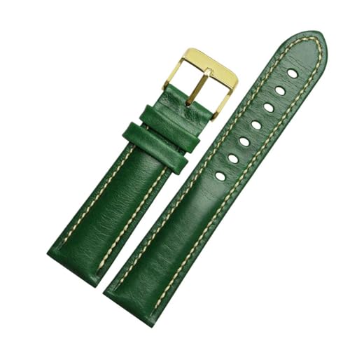 Eoyajsze Uhrenarmband aus echtem Leder, Farbe 4, 22mm von Eoyajsze