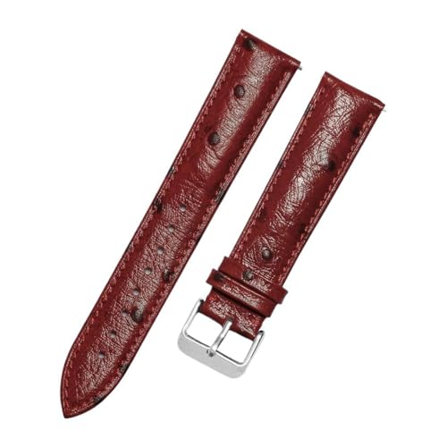 Eoyajsze Uhrenarmband aus echtem Leder mit Butterfly-Verschluss, Farbe 21, 21mm Eoyajsze Uhrenarmband aus echtem Leder mit Butterfly-Verschluss, Farbe 21, 21mm von Eoyajsze