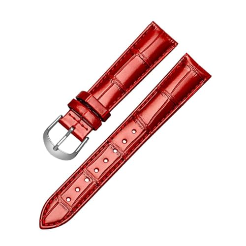 Eoyajsze Uhrenarmband aus echtem Leder mit Butterfly-Verschluss, Farbe 4, 16mm Eoyajsze Uhrenarmband aus echtem Leder mit Butterfly-Verschluss, Farbe 4, 16mm von Eoyajsze