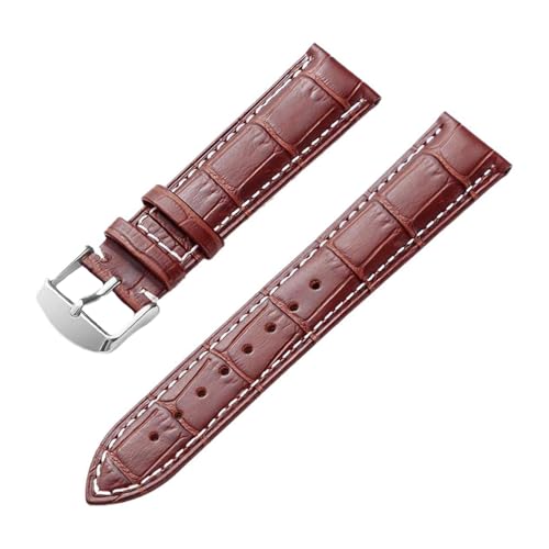 Eoyajsze Uhrenarmband aus echtem Leder mit Schnalle, Farbe 14, 12mm Eoyajsze Uhrenarmband aus echtem Leder mit Schnalle, Farbe 14, 12mm von Eoyajsze