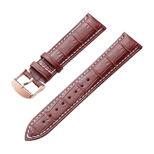 Eoyajsze Uhrenarmband aus echtem Leder mit Schnalle, Farbe 16, 16mm Eoyajsze Uhrenarmband aus echtem Leder mit Schnalle, Farbe 16, 16mm von Eoyajsze