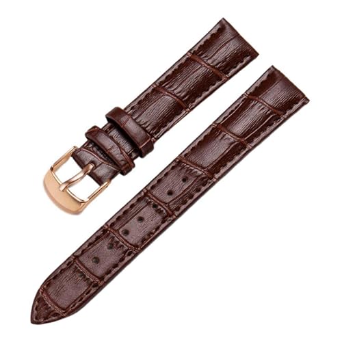 Eoyajsze Uhrenarmband aus echtem Leder mit Schnalle, Farbe 3, 8mm Eoyajsze Uhrenarmband aus echtem Leder mit Schnalle, Farbe 3, 8mm von Eoyajsze