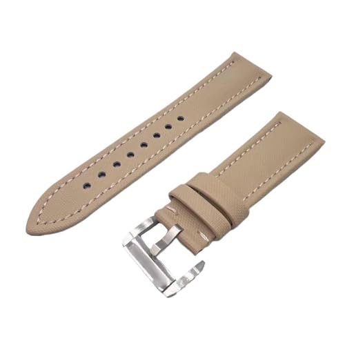 Eoyajsze Wasserdichtes Uhrenarmband aus Nylon, 20mm/22mm/23mm, Farbe 7, 23mm von Eoyajsze