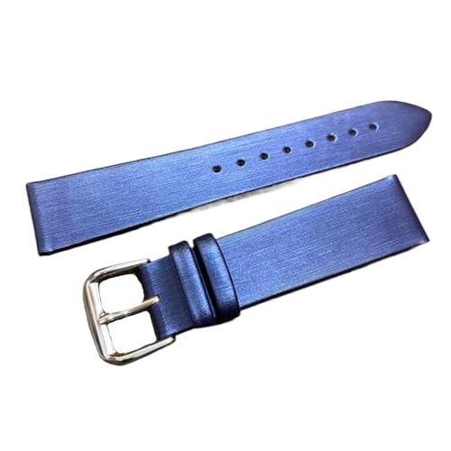 Eoyajsze Weiche, dünne Uhrenarmbänder mit Seidenstruktur in verschiedenen Größen, Blau, 16mm Eoyajsze Weiche, dünne Uhrenarmbänder mit Seidenstruktur in verschiedenen Größen, Blau, 16mm von Eoyajsze
