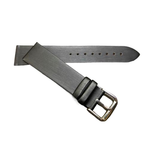 Eoyajsze Weiche, dünne Uhrenarmbänder mit Seidenstruktur in verschiedenen Größen, Schwarz, 20mm von Eoyajsze