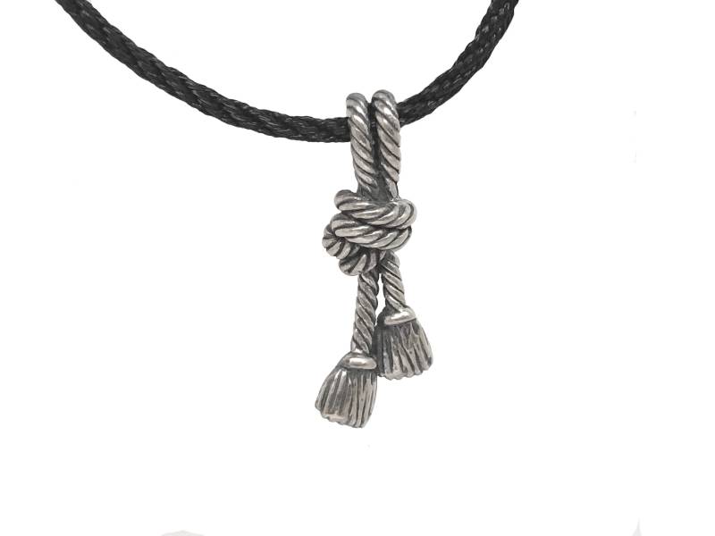 sterling Silber Sailor Knot Anhänger Quaste Seil Charme sterling Silber Sailor Knot Anhänger Quaste Seil Charme von EphemeralLegacy