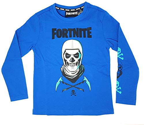 Fortnite Langarmshirt T-Shirt (Royalblau, 164) von Epic Games