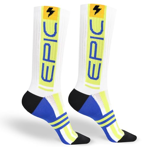 Epic Ray Universal Sportsocken - Kombinierte Funktion für Tennis, Running, Handball, Crossfit und Radfahren - Sneaker Socken Atmungsaktiv und Robust von Epic Ray