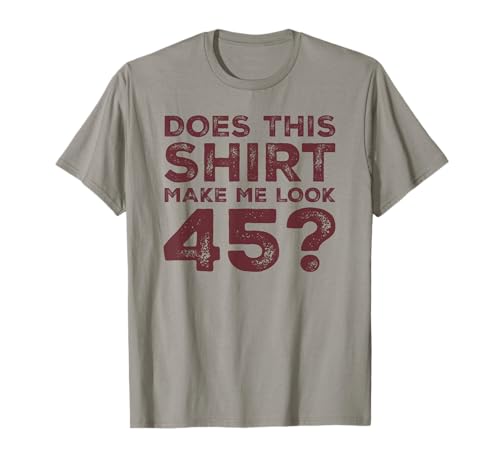 Men Gag Vintage 45th Birthday Decorations Funny 45 Birthday T-Shirt Men Gag Vintage 45th Birthday Decorations Funny 45 Birthday T-Shirt von Epic Year Funny Apparel