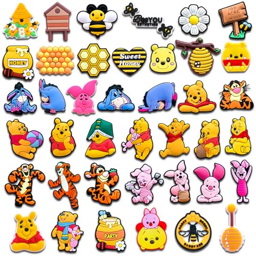 Schuhanhänger-Set für Krokodil-Clog, Schuh-Dekoration, Zubehör für Kinder und Teenager, 40 Stück., Small Schuhanhänger-Set für Krokodil-Clog, Schuh-Dekoration, Zubehör für Kinder und Teenager, 40 Stück., Small von EpicSeren