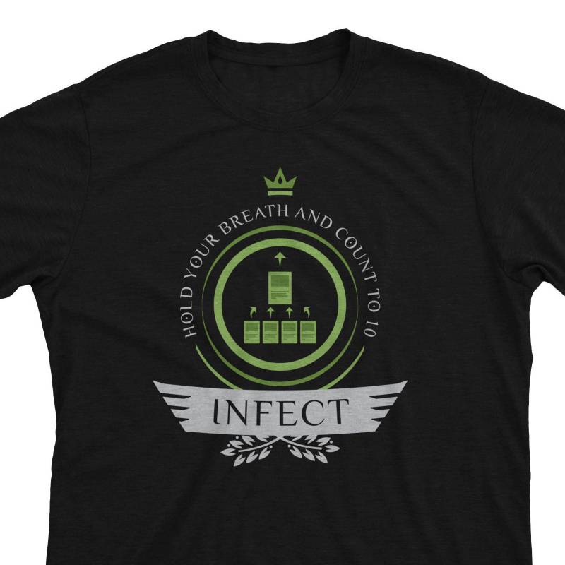 Infect Life Magic The Gathering Modernes Unisex T-Shirt Oder Hoodie von EpicUpgrades