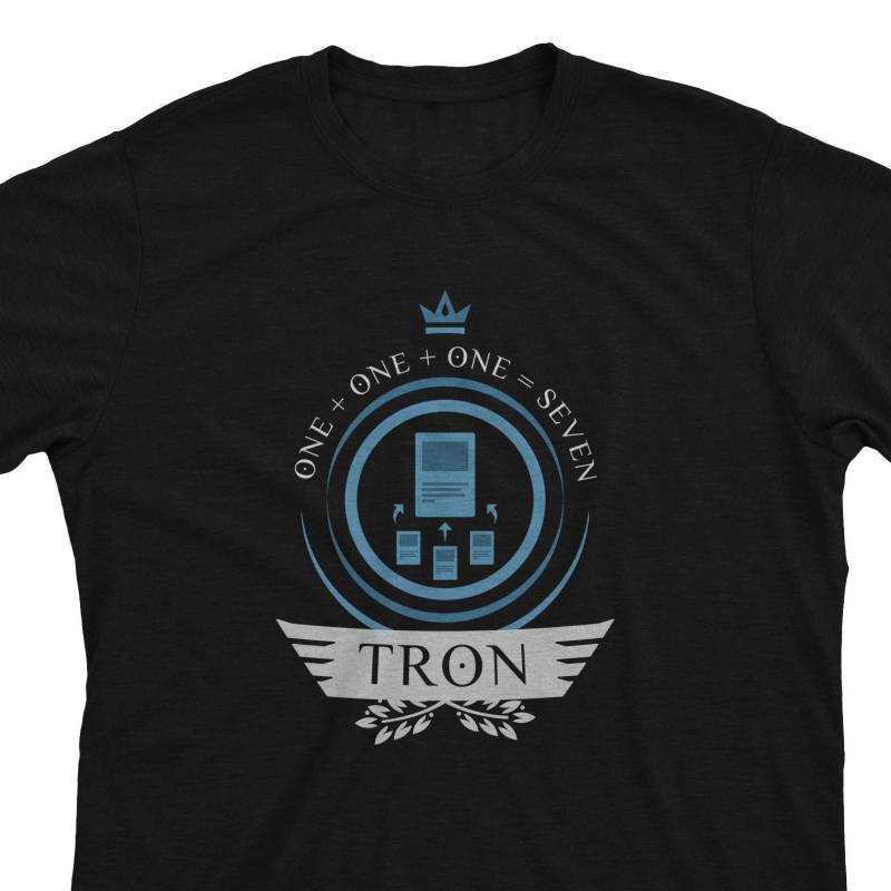 Tron Life | Mono-Blau Magic The Gathering Mana Unisex T-Shirt Oder Hoodie von EpicUpgrades