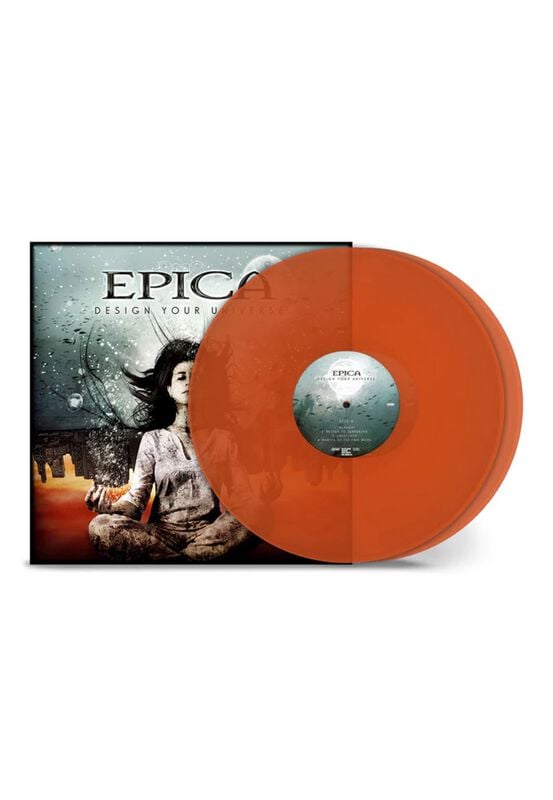 Design your Universe von Epica - 2-LP (Coloured, Limited Edition, Re-Release, Standard) von Epica