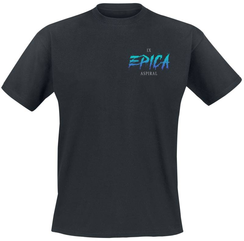 Epica T-Shirt - Scream - S bis 4XL - für Männer - Größe XL - schwarz  - Lizenziertes Merchandise! von Epica