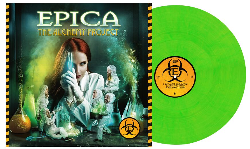 Epica The alchemy project LP multicolor Epica The alchemy project LP multicolor von Epica