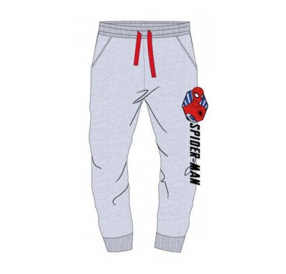 EplusM Jogginghose Spiderman Jogginghose für Jungen, Grau & Blau, Größen 104-134 von EplusM