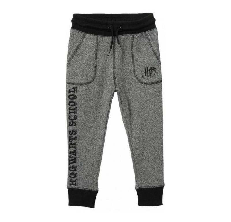 EplusM Jogginghose Harry Potter "Hogwarts School" Freizeit-/Jogging- Hose, grau - Größen von EplusM