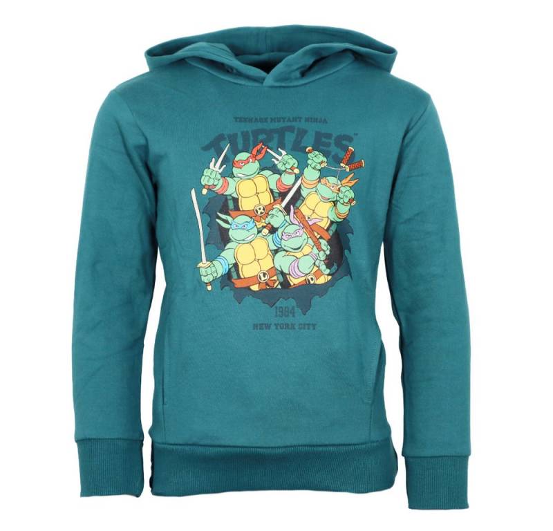 EplusM Kapuzenpullover Teenage Mutent Ninja Turtles Kinder Hoodie Pullover Gr. 110 bis 140 100% Baumwolle von EplusM
