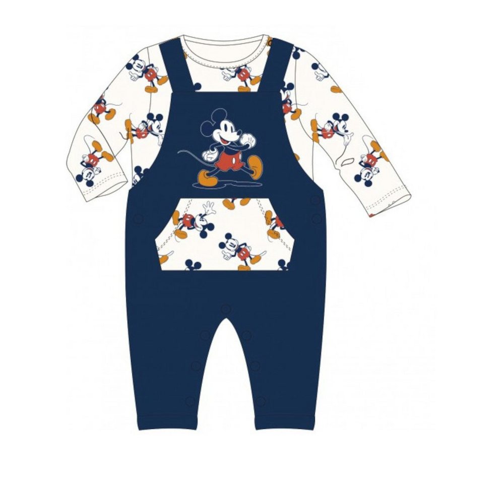 EplusM Shirt & Hose Baby Set Langarm- Shirt mit Hose Mickey in Schwung" (Set, 2-tlg)" von EplusM