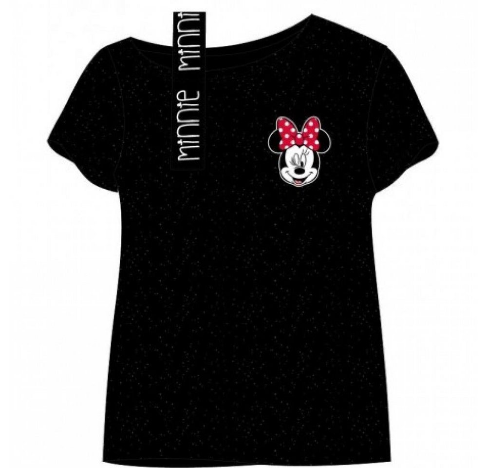 EplusM Bügel-Bikini Minnie Maus T-Shirt mit glitzer Effekt von EplusM