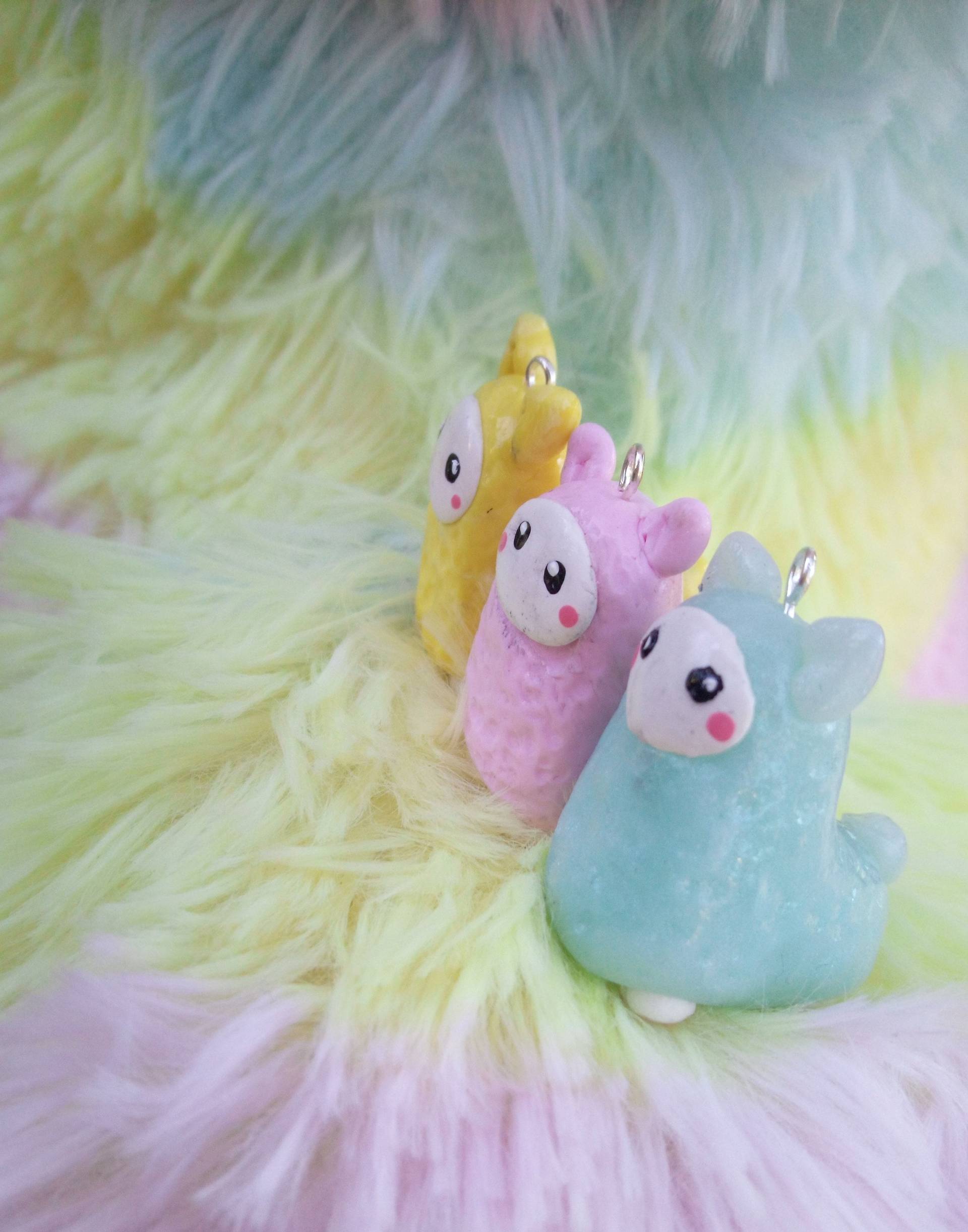 Lama-Kawaii Schlüsselanhänger Lama-Kawaii Schlüsselanhänger von EponArtcreations