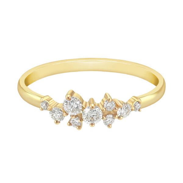 Eppi Cluster-Ring mit Lab Grown Diamanten Isolde von Eppi