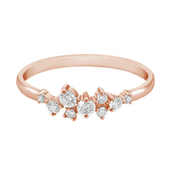 Eppi Cluster-Ring mit Lab Grown Diamanten Isolde von Eppi