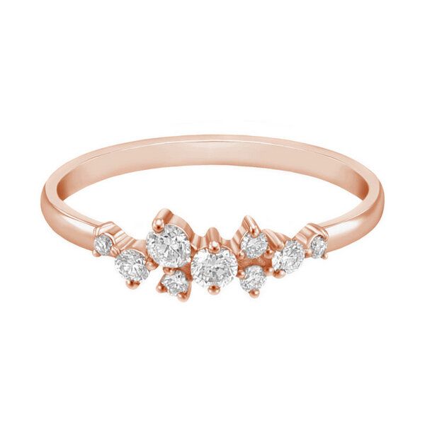 Eppi Cluster-Ring mit Lab Grown Diamanten Isolde von Eppi