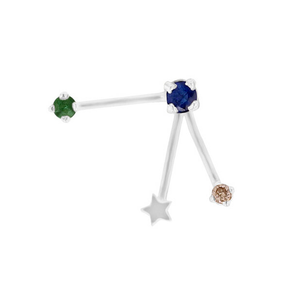 Eppi Goldener Ohrring mit Sternzeichen Taurus von Eppi