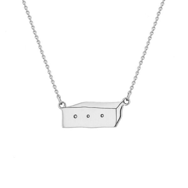 Eppi Kette aus Silber mit einem Kasten Der Kleine Prinz von Eppi