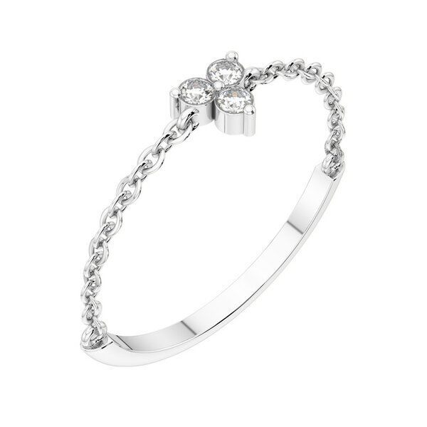 Eppi Minimalistischer Ring mit Lab Grown Diamanten Cybill von Eppi
