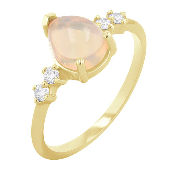 Eppi Opal-Ring mit Diamanten Ammara von Eppi