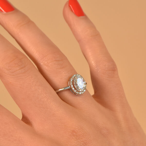 Eppi Ring mit Moissanit und Lab Grown Diamanten Marni von Eppi