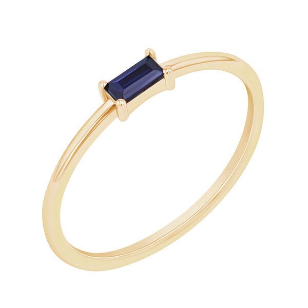 Eppi Ring mit Saphir im minimalistischen Design Koos von Eppi