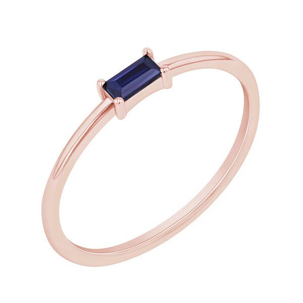 Eppi Ring mit Saphir im minimalistischen Design Koos von Eppi