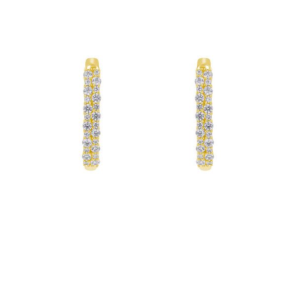 Eppi Runde Ohrringe mit Lab Grown Diamanten Nicholls von Eppi