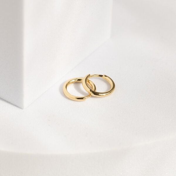 Eppi Silberne runde Ohrringe Hiby von Eppi