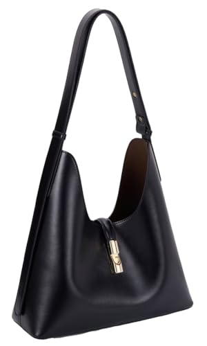 Vintage-Handtasche aus PU-Leder für Damen, Tragetasche, 2 Stück, Hobo-Schultertasche, Cluth Geldbörse, Schwarz Vintage-Handtasche aus PU-Leder für Damen, Tragetasche, 2 Stück, Hobo-Schultertasche, Cluth Geldbörse, Schwarz von Epsion