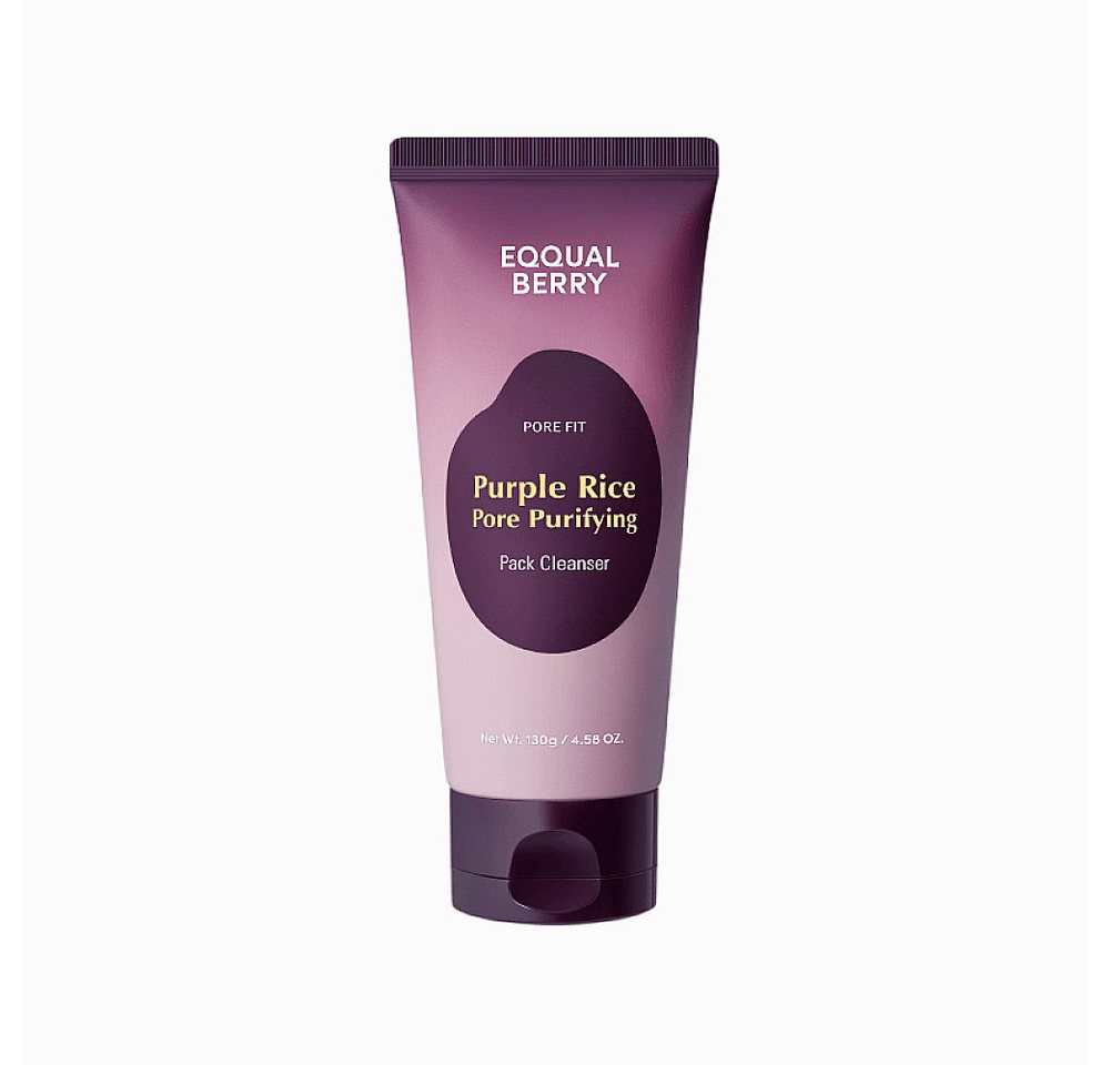 Eqqualberry Gesichtspeeling Eqqualberry Purple Rice Pore Purrifying Cleanser von Eqqualberry